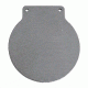 Copper Ridge Outdoors AR500 10 inch Gong Target w/Stand, 1/2 in Thick, Silver SH5055CR