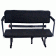 Copper Ridge Outdoors UTV Jump Seat, Black AT6009CR