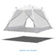 Core Equipment 10 x 10 Instant Footprint, Grey, 40214