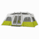 Core Equipment 12 Person Instant Cabin Tent, Green/Gray, 18 x 10 ft, 40027