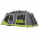Core Equipment 12 Person instant Cabin Tent with Double Awning, Green/Gray, 18 x 10 ft, 40061
