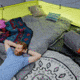 Core Equipment 20 Deg Oversized Sleeping Bag, Grey, Extra Large, 40024