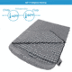Core Equipment 40 Queen Cool Climate Sleeping Bag, Grey, 40110