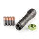 Core Equipment 500 Lumen Multi-Color LED Flashlight, Gray, 7.9 x 1.5 x 1.9 in, 40011