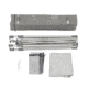 Core Equipment Instant Canopy w/ Sun Wall Combo, Gray, 10x10 ft, 40080