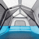 Core Equipment Lighted 10 Person Instant Cabin Tent w/Screen Room, Green/Gray, 14 x 14.5 ft, 40063