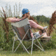 Core Equipment Mesh Tension Chair, Gray, 37 x 37 x 25 in, 40045