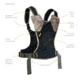 Cotton Carrier CCS G3 Camera Harness For 1 Camera &amp; 1 Binocular, Camo, One Size, 944CAMO