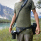 Cotton Carrier Slingbelt Carrier w/Tether, Grey, One Size, 500CBS