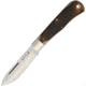 Cougar Creek Teton Mountian Brown Bone Folding Knife,3.75in,D2 Tool Steel,Standard Edge,Satin,Brown,Sawcut Bone Handle CCTLBB