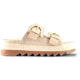 Cougar Pepa Suede Womans Sandals, Oyster, 10, Pepa-SL-Oyster-10