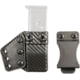 DeSantis Persuader Mag Pouch And Coupler IWB Leather Holster. Sig P365; Kimber R7 Mako,Springfield Hellcat, Hellcat Pro,Ruger Max-9; S&amp;W M&amp;P 9 Shield Plus,Mossberg Mc2C, Left Hand, Black, A103KBKKZ0