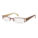 Cover Girl CG0394 Eyeglass Frames - Shiny Dark Brown Frame Color