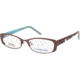 Cover Girl CG0397 Eyeglass Frames - Shiny Dark Brown Frame Color