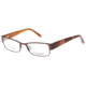 Cover Girl CG0438 Eyeglass Frames - Matte Dark Brown Frame Color