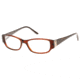 Cover Girl CG0442 Eyeglass Frames - Havana Frame Color