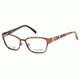Cover Girl CG0454 Eyeglass Frames - Matte Dark Brown Frame Color