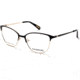Cover Girl CG0472 Prescription Eyeglasses - Black Frame, 54 mm Lens Diameter CG047254005