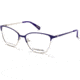 Cover Girl CG0472 Prescription Eyeglasses - Violet Frame, 54 mm Lens Diameter CG047254083