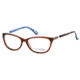 Cover Girl CG0534 Eyeglass Frames - Shiny Light Brown Frame Color