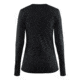 Craft Active Comfort Roundneck Longsleeve - Women's -Black Melange-Large 1903714-9999-L