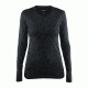 Craft Active Comfort Roundneck Long Sleeve, Black Solid, Small 1903714-B199-S