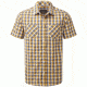 Crag Hoppers Corin Short Sleeve Shirt - Men's -Dusk Blue Check-Small
