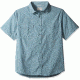 Crag Hoppers Kiwi Short Sleeve Shirt - Men's -Lake Blue-Small