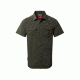 Craghoppers NL Adv Short Sleeve Shirt, Dk Khaki, L, CMS530-2AT70