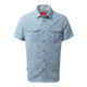 Craghoppers NL Adv Short Sleeve Shirt, Fogle Blue, L, CMS530-39R70