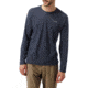 Craghoppers NLife Bayame Long Sleeve T, SoftNavyMarl, S, CMT876-11C50
