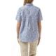 Craghoppers Silla Short Sleeve Shirt, ChinaBlue Pr, 16, CWS476-9KA20L