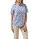 Craghoppers Silla Short Sleeve Shirt, ChinaBlue Pr, 6, CWS476-9KA10L