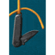 Craighill Lark Framelock Vapor Black Folding Knife, 2.63in Closed, 1.5in Black Stonewash 12C27 Sandvik Stainless Blade, Black Stonewash Stainless Handle, FLKPM110
