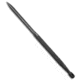 Crawford Knives Custom Devil Dart Fixed Blade Knife, 3.25in, 440, Stainless Steel, Black Handle, Black/Black, 7.375 inch, BHQ-35933