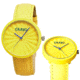 Crayo Cr1503 Pleats Watch, Yellow CRACR1503