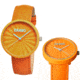 Crayo Cr1504 Pleats Watch, Orange CRACR1504
