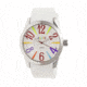 Crayo CR2902 Magnificent Watch, White, 42mm, Quartz CRACR2902