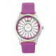 Crayo Electric Leatherette Strap Watch, Fuchsia, CRACR5001