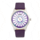 Crayo Electric Leatherette Strap Watch, Purple, CRACR5006