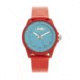 Crayo Jolt Leatherette Strap Watch, Red, CRACR4902