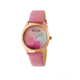Crayo Graffiti Leather-Band Watch, Multicolor/Light Pink, CRACR4005