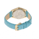 Crayo Graffiti Leather-Band Watch, Multicolor/Powder Blue, CRACR4004