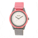 Crayo Pleasant Nylon-Band Watch, Silver/Light Pink, CRACR3907