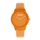 Crayo Splat Leatherette Strap Watch, Orange, One Size, CRACR5304