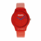 Crayo Splat Leatherette Strap Watch, Red, One Size, CRACR5303