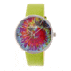 Crayo Swirl Strap Watch, Multicolor/Green CRACR4201