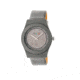 Crayo Womens Dazzle Leather-Band Watch w/Date, Grey, CRACR4105