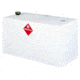 Crescent L-Shaped Liquid Transfer Tank for Trucks, Steel, White, 100 Gallon, 480000