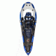 Crescent Moon Gold 9 Snowshoe -Lollipop Blue